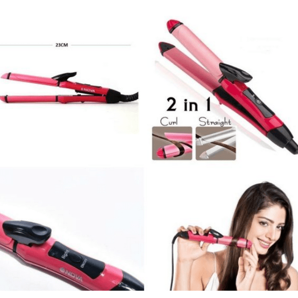 Plancha para CABELLO hyper innovation en ALISADORA y RIZADORA  temperatura ajustable