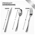 thumbnail image 5 of Stock Your Home 125 Disposable Silver Plastic Knives, 5 of 7