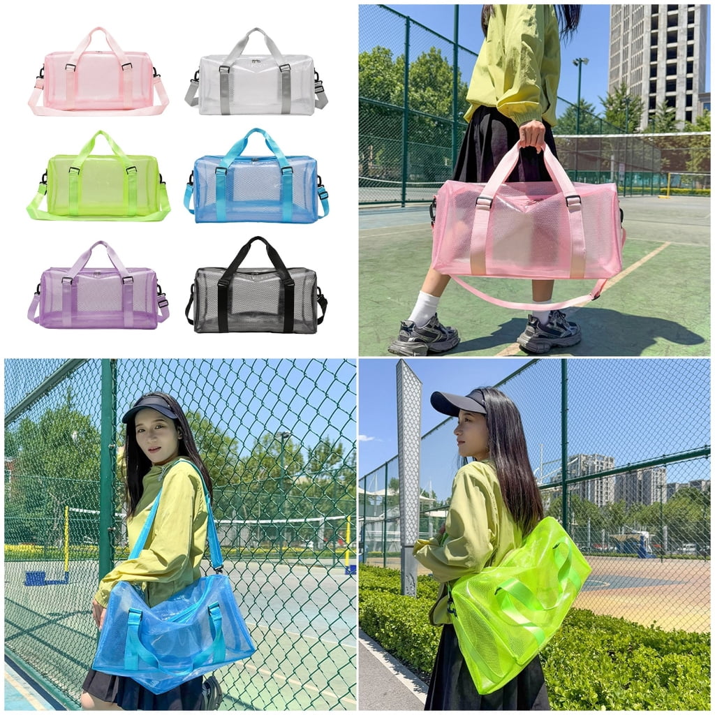 Summer Sport PVC Duffle Bag Water resistant Lightweight Design Shoulder Bags For Men