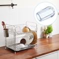 thumbnail image 7 of REGALWOVEN Kitchen Sinks Rack Feet, Plastic Sink Protector Feet with Bumpers Cover for Sink Rack Grid Clear, 7 of 7