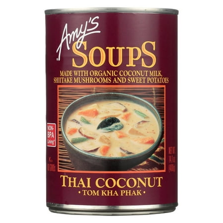Amy's Soup - Tom Kha Phak Thai Coconut - Pack of 12 - 14.1
