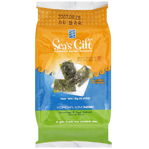 Sea's Gift Roasted Seaweed, .17 oz (Pack of 12)