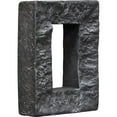 thumbnail image 3 of Ekena Millwork 4"W x 3"D x 7 7/8"H Universal Electrical Cover for StoneWall Faux Stone Siding Panels, Slate Gray, 3 of 7