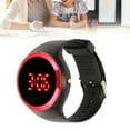 thumbnail image 4 of Children Digital Watch Student Fashionable Red LED Outdoor Sports Watch Birthday Gift for Daily Life Red, 4 of 5