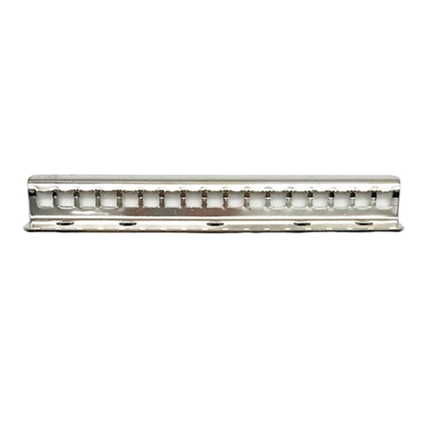 17 teclas Kalimba Bridge Saddle Metal Kalimba Instrument Assembly Bridge a prueba de herrumbre Likrtyny Para estrenar