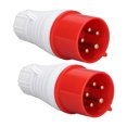 thumbnail image 1 of Enchufe Industrial Impermeable, 220-380V 240-415V PP Y Latón Enchufe Industrial De Repuesto Resistente A La Intemperie Para Acampar, 1 of 7