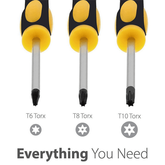 16Pcs/Set Torx T8 T6 T10 H35 Screwdriver Opening Tools Set Repair Tool Kit Screw Driver Pry for