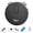 Black, variant on Black Black 3 In 1 Pet Hair Vacuum Cleaning Robot 8X8X2.2 Inch Intelligent Sweeping Mopping Robot For Home