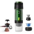 thumbnail image 1 of Vett (Vert) Cafetières Électriques Portables, Cafetière de Voyage 3-en-1 pour Véhicule Récréatif, charge USB et Chauffage Sans Fil, Idéal pour RV, Randonnée, 1 of 5