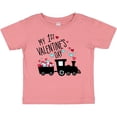 thumbnail image 3 of Inktastic My First Valentines Day Train Boys or Girls Baby T-Shirt, 3 of 5