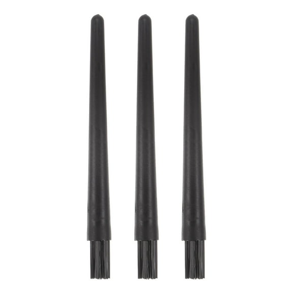 3 Packs Anti-static Cleaning Brush 10x18mm PV Plastic Conductive Bristles Small Narrow Anti Static ESD Brushes