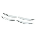 thumbnail image 2 of BOROCO 4 Piezas de Repuesto para Rejilla de luz antiniebla Delantera para párpados, Cejas, Viento, Cuchillo, para Clase C W206 S206(Plata), 2 of 5