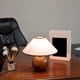 thumbnail image 4 of Wooden Lamp Bedside Lamps Lighting for College Dorm Bookcase Home, 4 of 9