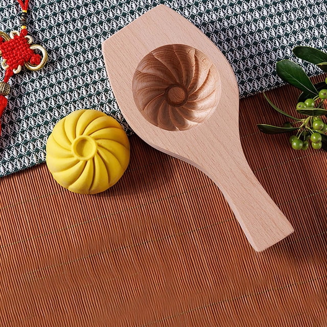 Prix Réduits! Moule à Petits Pains, B, 8.97*4.68*1.56 Po, Bois 1*Moule à Biscuits Relocy
