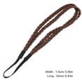 thumbnail image 2 of unbranded 4Ud Diademas Trenzadas Elasticas Multicolor Para Con Estilo Femenino, 2 of 6