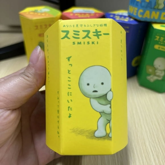 SMISKI Multiple Series Noctilucent Green Doll Blind Mystery Box Action Figures Decoration Desktop Model Toy For Surprise Gift ZR
