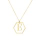 thumbnail image 1 of Collar para mujer, joyería para mujer, joyería de moda para mujer, regalo para mujer, 26 collares con colgante de cadena con nombre y letras en inglés, joyería, collares de moda., 1 of 3