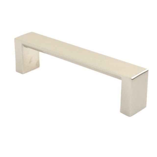 Rusticware 953SN 4 Pouces CC Moderne Carré Pull&44; Nickel Satiné
