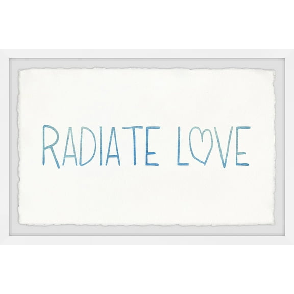 Marmont Hill Radiate Love II Framed Wall Art