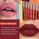 thumbnail image 5 of Autorización Bálsamo labial más brillante, 2,5 ml, juego de seis pintalabios duraderos, resistentes al agua y teñidos para mujer, que hidrata los labios, 5 of 6