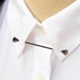 thumbnail image 4 of Pin de barra de cuello de camisa clásico Zulema con de imitación 6 cm, 4 of 8