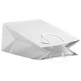 thumbnail image 4 of JAM Paper Glossy Gift Bag, 10 x 13 x 5, White, 1/Pack, Large, 4 of 4