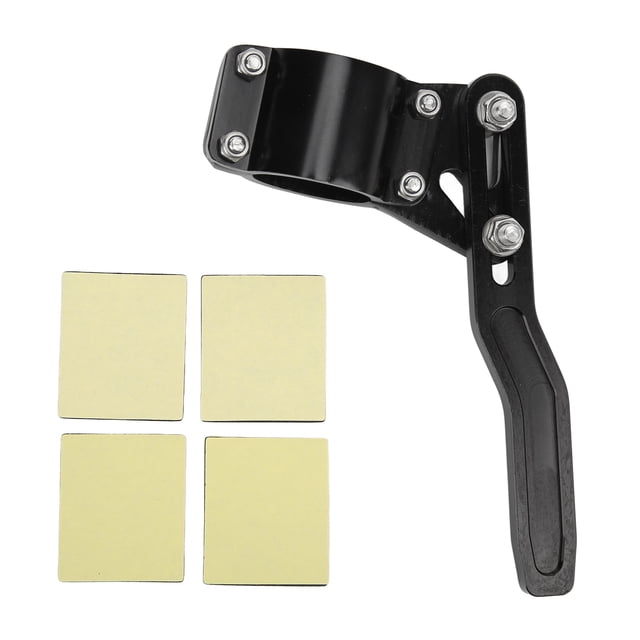 Steering Wheel Signal Rod Extender, Strong Aluminium Alloy Turn Signal Lever Position Up Kit Rustproof For Car Black