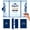 Blue, variant on Graduation Guest Book Graduation Sign in Book Gift with Pen Graduation Signature Board for 2026 Grad Party Supplies Black