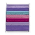 thumbnail image 3 of Humble Crew Kids Bookrack Supersized 6-Tier Storage Bookshelf, White/Pink/Purple/Turquoise, 3 of 6