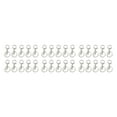 thumbnail image 3 of ZheElen 10pack/lot Metal Key Chain Snap Hooks - Accessories For Personalized Keychain Is Low Bright silver 3Set, 3 of 6