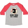 thumbnail image 3 of Inktastic 3rd Birthday Baseball 3 Year Old Boy Boys or Girls Toddler T-Shirt, 3 of 5