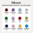 thumbnail image 5 of Silvora Cuban Link Chain for Women Choker Necklace Dainty Gold Plated December Birthstone Blue Topaz Crystal Gemstone Jewelry Birthday Gifts for Mom Mothers Day, 5 of 7