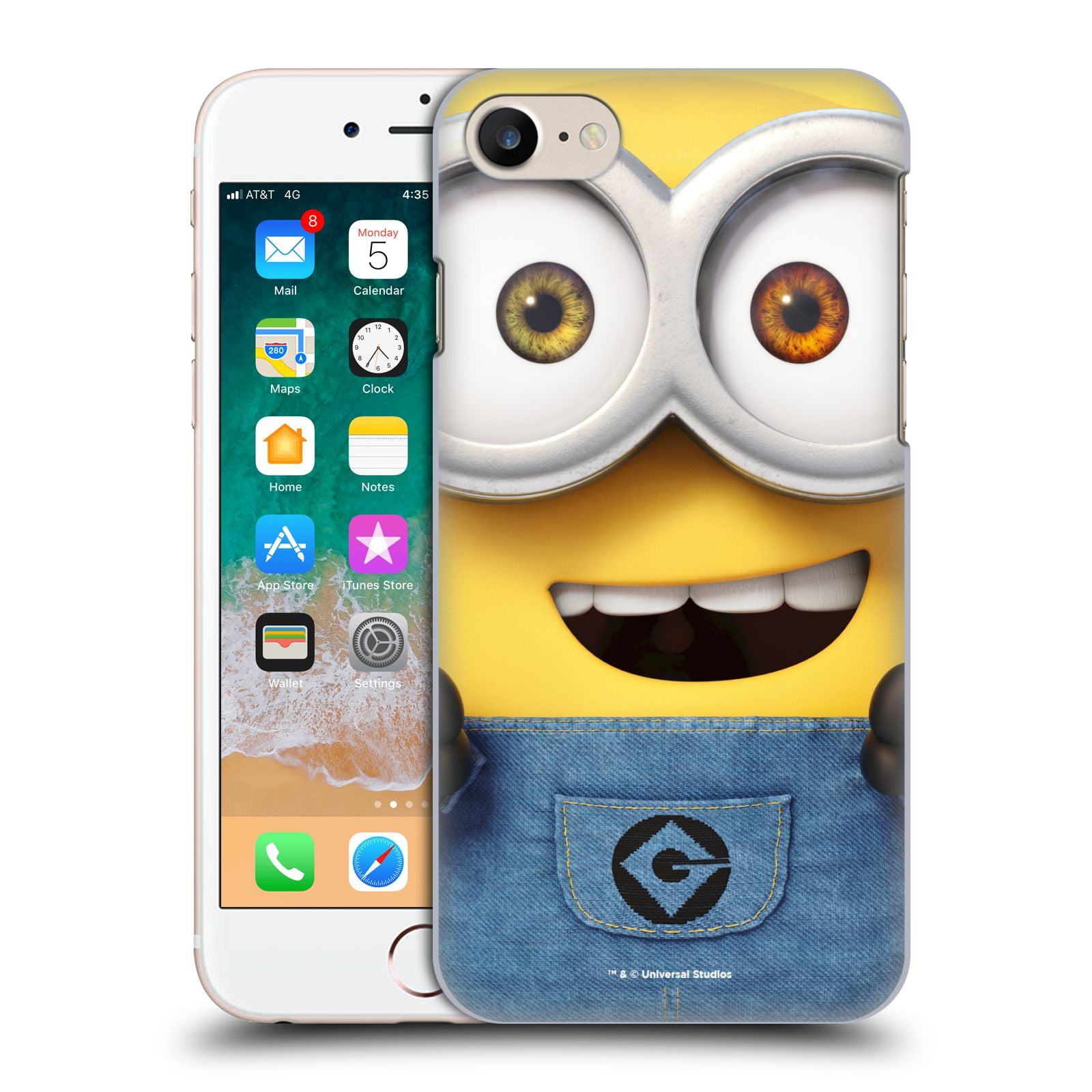 Head Case Designs Officially Licensed Despicable Me Full Face Minions Bob Hard Back Case Compatible with Apple iPhone 7 / 8 SE 2020 2022 Walmart.com