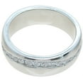 thumbnail image 4 of 925 Sterling Silver Promise Rings for Couples and Wedding Bands, 4 of 8
