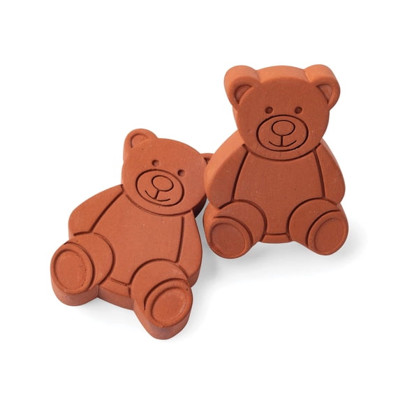 Set de 2 unidades de terracota Brown Sugar Keeper and Saver Fox Run Bear