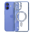 thumbnail image 6 of Entronix Magnetic Crystal Case for iPhone 17, Luxury Rhinestone Cute Bumper Cover for Girls, Blue, 6 of 7
