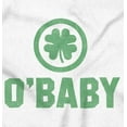 thumbnail image 2 of St Patricks Day O Baby Shamrock Zip Up Hoodie Men's Women's Brisco Brands M, 2 of 6