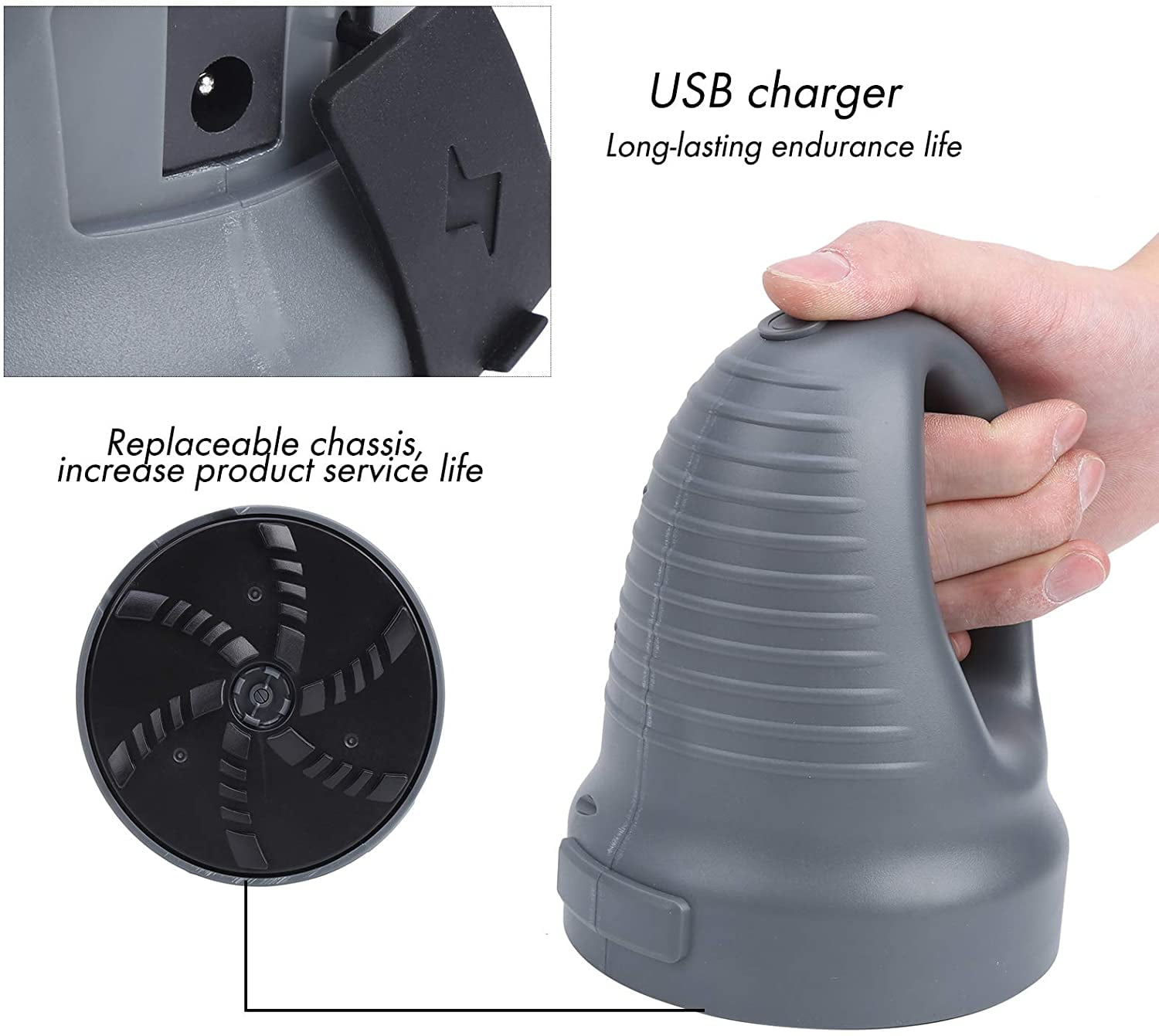 2 Grattoir à Glace 2 En 1 - Brosse à Neige - Grattoir à Glace Amovible - Avec Poignée Souple