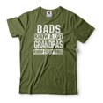 thumbnail image 5 of Mens Funny Grandpa shirt Dads Know A Lot Grandpas Know Everything T-Shirt Fathers Day Grandpa Tee (X-Large Grey), 5 of 6