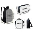 thumbnail image 2 of Dog Man Schoolbag Backpack Lunch Bag Pencil Case Set Gift for Kids Students, 2 of 5