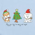 thumbnail image 2 of CafePress - Cat And Dog Christmas Infant Bodysuit - Baby Light Bodysuit, Size Newborn - 24 Months, 2 of 4