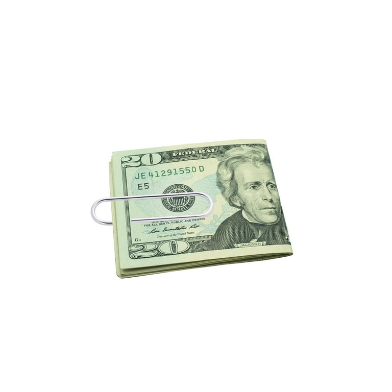 Silver binder sale clip money clip