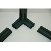 Palram - Canopia Grand Gardener 8 x 8 Twin-Wall Walk-In Greenhouse - Green - with Roof Vent
