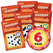 Best Ever Crosswords 6-pack (Paperback)