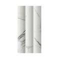 thumbnail image 4 of The Tile Life Lyrical 4.5" x 4.5" Statuario Matte Fluted Porcelain Tile Sample, 1 Piece, 4 of 17