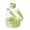 Green, variant on Portable Water Bottle with Integrated Tray NonContact Handle Press Release Ice Compact Design for Office Outdoor Camping Use