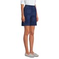 thumbnail image 3 of Lands' End Women's High Rise Sport Knit Elastic Waist Denim Jean Shorts, 3 of 3