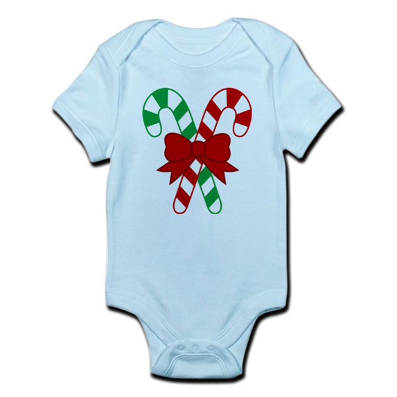 CafePress - Christmas Body Suit - Baby Light Bodysuit