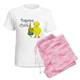 thumbnail image 6 of CafePress - Bagpipe Chick Text Women's Light Pajamas - Women's Short Sleeve Print T-Shirt and Pants Light Cotton Pajama Set, 6 of 7