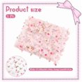 thumbnail image 2 of Butterfly Embroidered Fabric Pink Gradient 3D Butterflies Mesh Net Fabric by The Yard Colorful Sheer Netting Tulle Lace Cloth for DIY handcrafting, 2 of 9